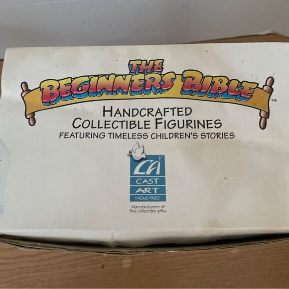 The Beginners Bible Moses and 10 Commandments Ceramic Collectible Figure 1996 - Picture 10 of 14